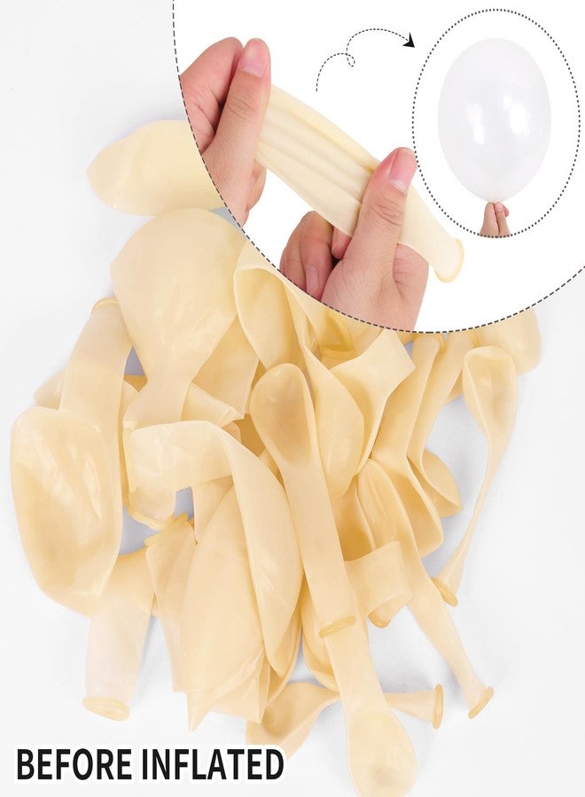 RUBFAC 129pcs Clear Balloons Different Sizes 18 12 10 5 Inches for Garland Arch, Transparent Balloon for Birthday Baby Shower Wedding Party Decoration - Image 3