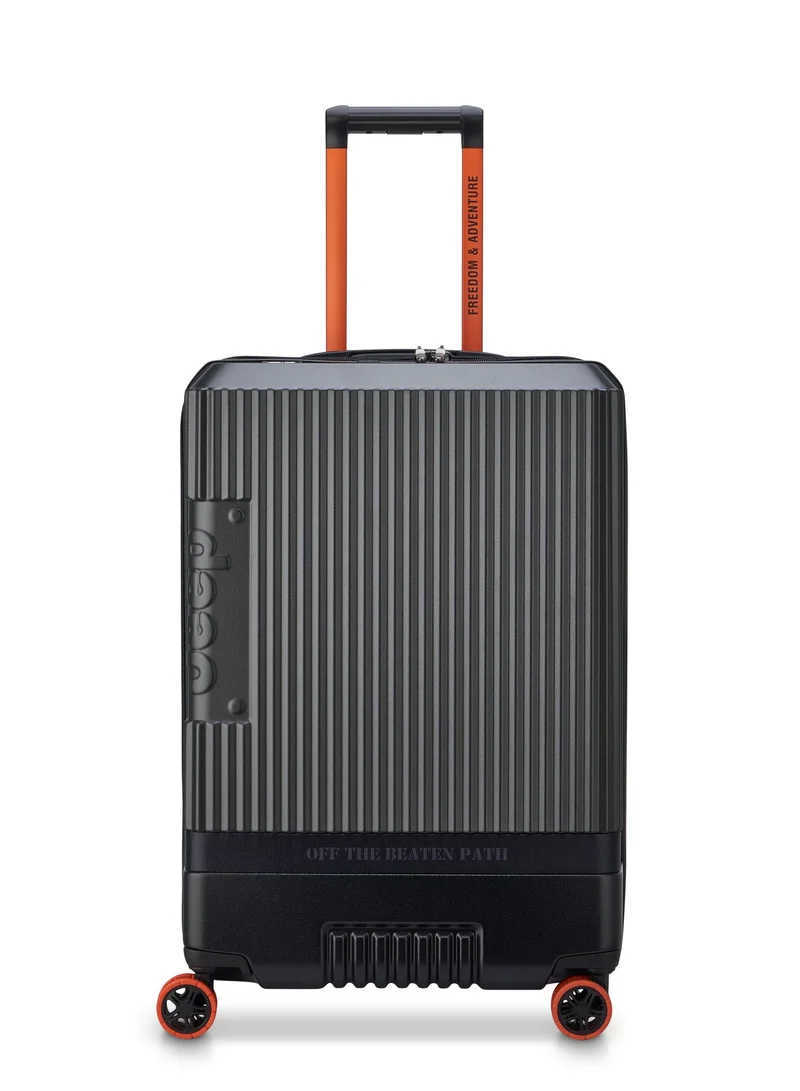 Jeep The Jeep Hardcase Expandable 4-Double wheel luggage trolley check-in suitcase 69cm Anthracite Grey, Medium