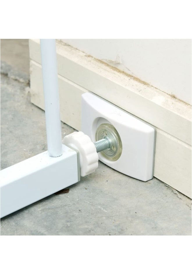 4 PCS Pack Baby Safety Gate Wall Protector, Protect Walls u0026 Doorways for Pet u0026 Dog Gates, Wall Saver for Pressure Mounted Gate Protect Walls, Stairs, Door Frame - Image 4