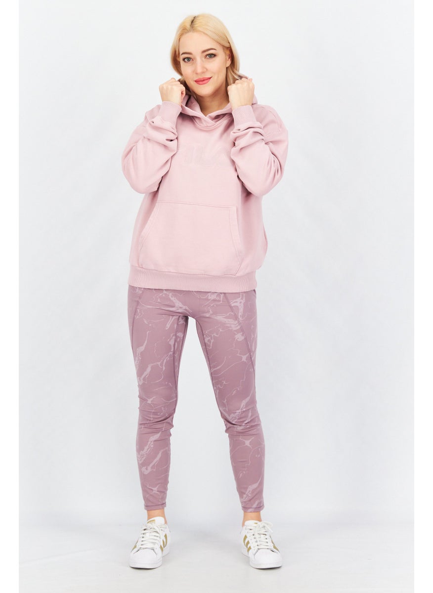 Women Sportswear Fit Long Sleeve Hooded Sweatshirt, Pink - pzsku/ZAAB070CB7763F1BE5CF4Z/45/_/1737727811/d8e04b64-7c51-422a-912e-6af5a6c9f0de