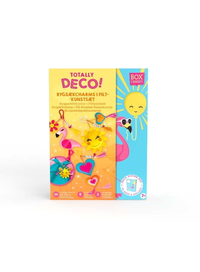 Box CanDIY Totally Deco! Backpack Charms Felt Art Kit - Image 1