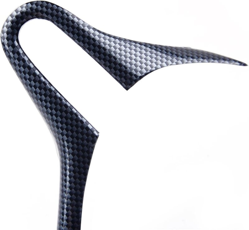 QASULER Carbon Fiber Steering Wheel Cover Trim - Image 1