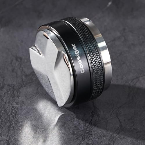 Coosigar 54mm Coffee Distributor and Tamper,Dual Head Coffee Leveler Fits for Breville 54mm Portafilter,Professional Espresso Hand Tamper. - Image 1