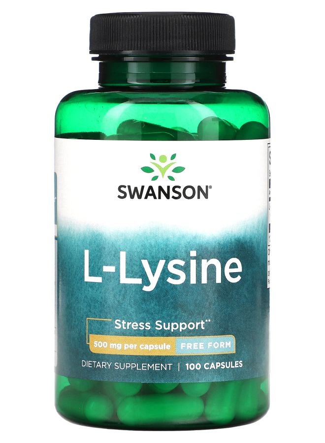 SWANSON L-Lysine 500 mg 100 Capsules