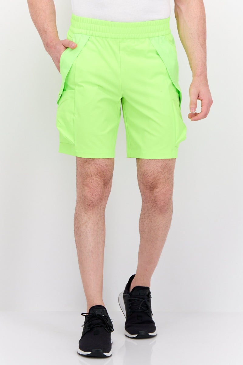 Adidas Men Sportswear Fit Outdoor Shorts, Lime Green  - Image 1