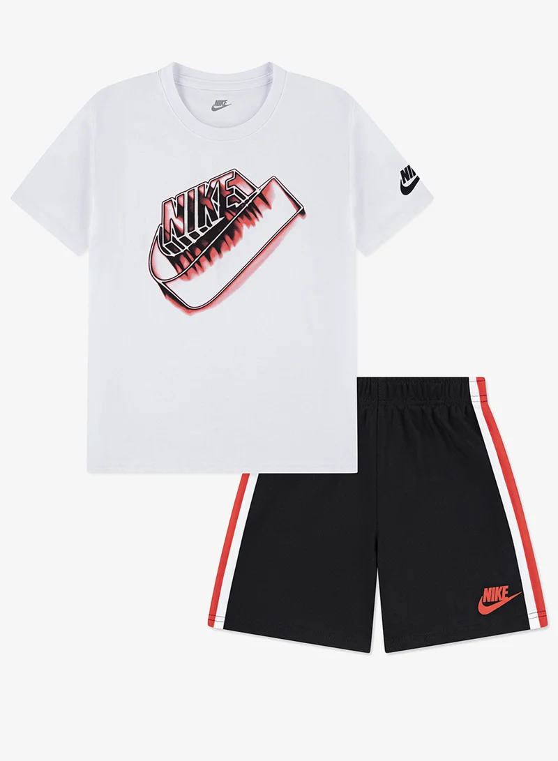 نايكي شورت جيرسي أطفال بطبعة كاملة