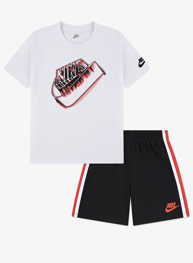 نايكي شورت جيرسي أطفال بطبعة كاملة - Image 1