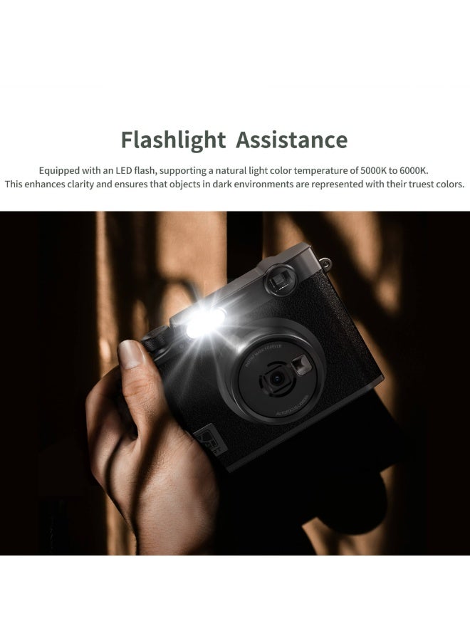 Portable Photo Printer Z3, Wireless Mini Thermal Printer, Black, Bluetooth Connection for Smartphone - Image 5