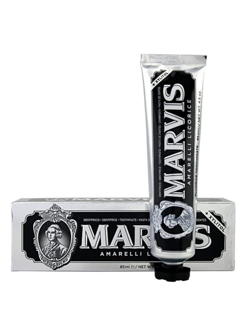 Marvis Liquorice Mint Toothpaste 85ml – Whitening, Fresh Breath, Premium Italian Toothpaste - Image 2