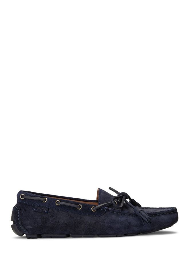 POLO RALPH LAUREN - Anders Tasseled Suede Driver - Image 1
