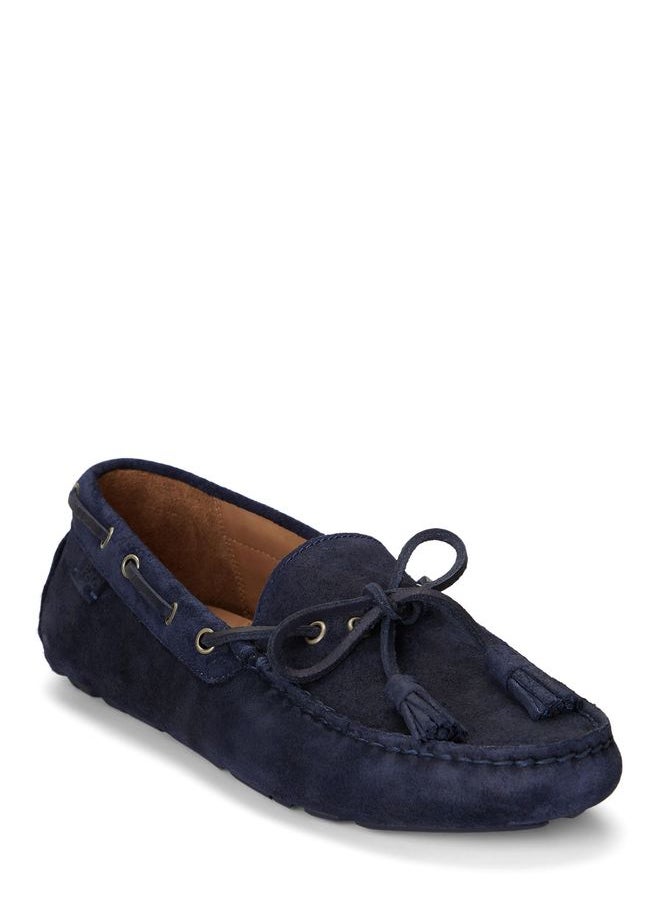 POLO RALPH LAUREN - Anders Tasseled Suede Driver - Image 1
