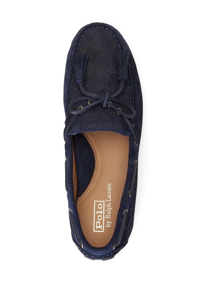 POLO RALPH LAUREN - Anders Tasseled Suede Driver - Image 1