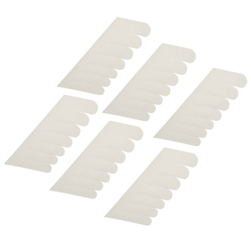Adhesive Silk Nail Wrap: Thin Breathable Silk Fabric With Self-adhesive Design - Broken Nail Fix Nail Reinforce Protector for Home Nail Care and Professional Nail Art Use - Image 4