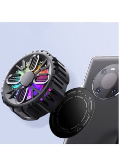 بيوينتي Wireless Portable Mobile Phone Radiator Cooling Fan Magnetic Absorption Semiconductor Fast Cooling Fan For Mobile Phone And Tablet  - Image 4
