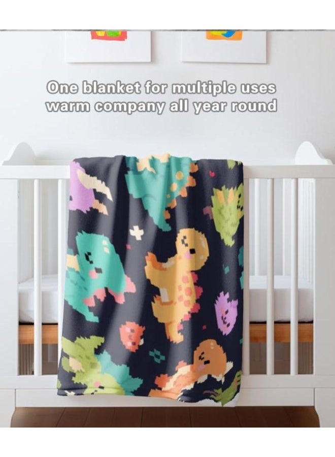 general Baby and children's cartoon flannel thin blanket (warm and comfortable, suitable for sleep, game use) 70cm*100cm