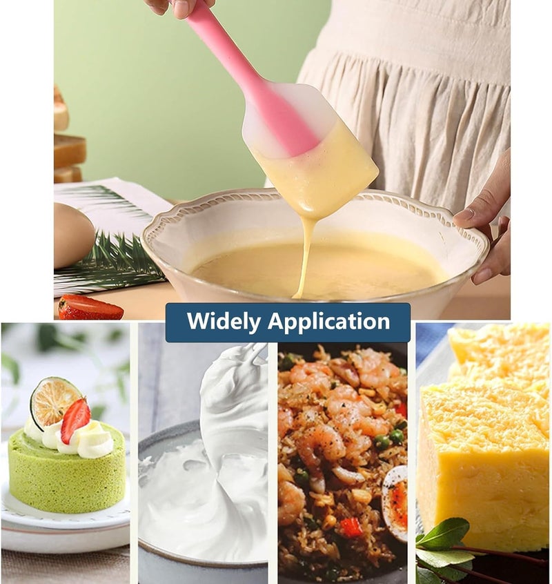 Baskety Spatula Silicone Multi Color 27 cm Pack of 2 - Image 4