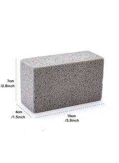 Excefore Griddle Grill Cleaning Brick Block - Pumice Cleaner Stone Tool - Cleaning Flat Top Grills or Griddles, Grills Grate - Removes Stubborn Grime for Restaurant, Outdoor, Home and Kitchen (4Pack)  - Image 2