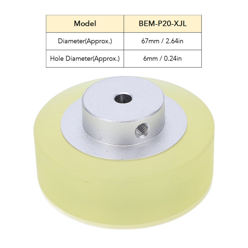 Length Measurement Rolling Encoder - Robust Aluminium Alloy Silicone Structure for Stable Speed Position Tracking, Versatile Counting Installations - Image 4