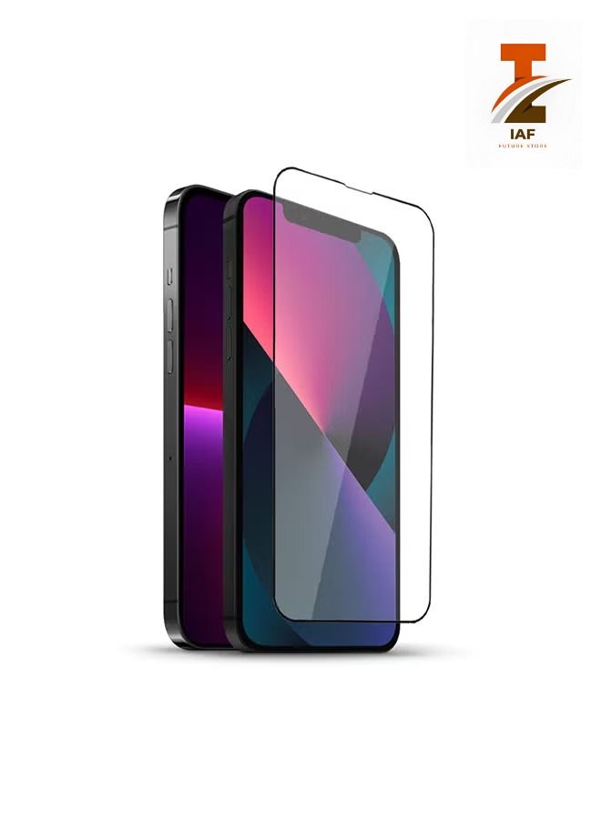 IAF Defendr Full Coverage Tempered Glass Compatible With iPhone 13/13 Pro Clear - Image 1