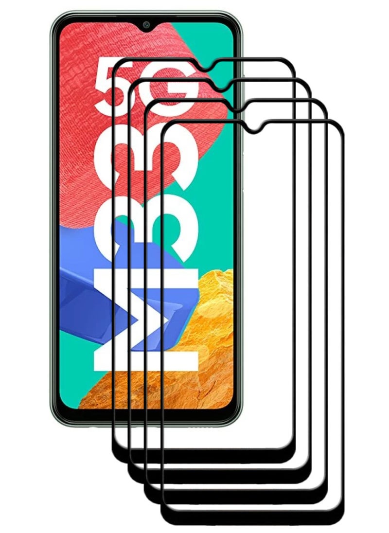 ACLIX 4 Pieces Antistatic ESD Dustproof Premium Quality High Definition Tempered Glass Screen Protector Designed For Samsung Galaxy M33 - Image 1
