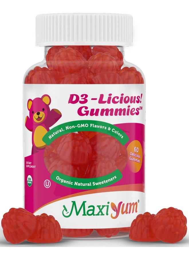 Maxi Health - Vitamin D Gummies (60 Gummies) - Image 1