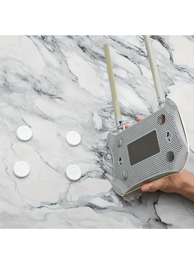 Magnetic Remote Control Holder 6 Pcs Invisible Wall Mount for Home Appliances Plug In Storage Frameless Hanging Decor Without Nails Easy To Install - Image 3