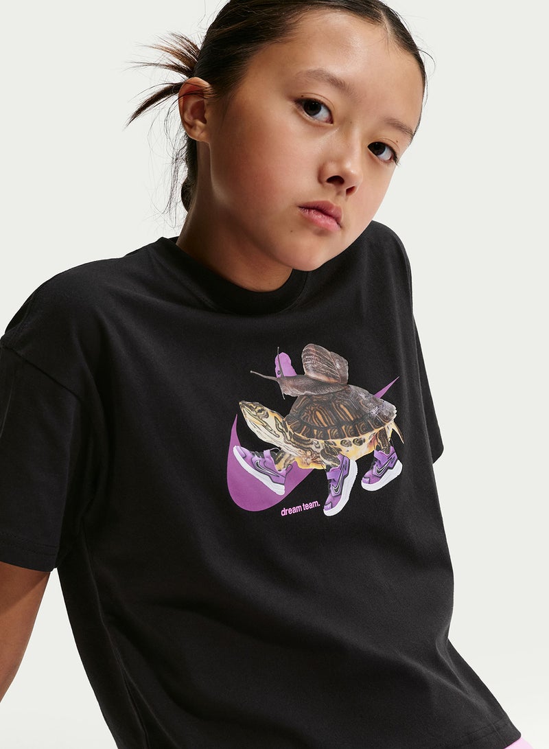 Nike GIRLS  SPORTSWEAR TEE OC BOXY SLOW - Image 5