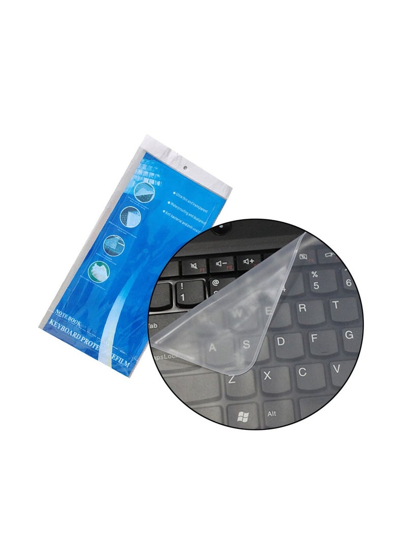Laptop Keyboard Case Notebook Keyboard Skin Protector Cover,Keyboard Protective Film Clear 5 To 12 Inches - Image 2