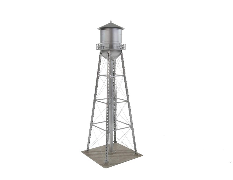 Walthers Cornerstone Series Built-ups HO Scale Model Series Built-Ups City Water Tower Silver, Model:933-2826 - Image 2
