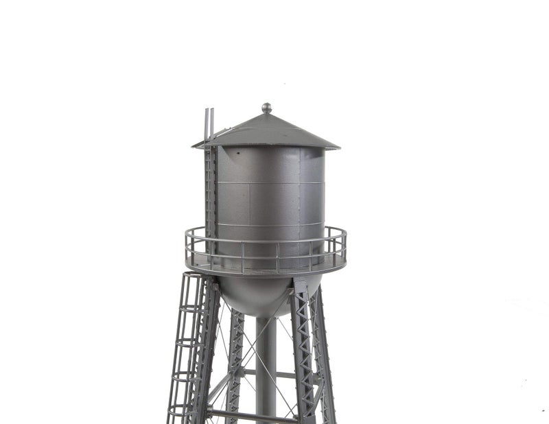 Walthers Cornerstone Series Built-ups HO Scale Model Series Built-Ups City Water Tower Silver, Model:933-2826 - Image 4