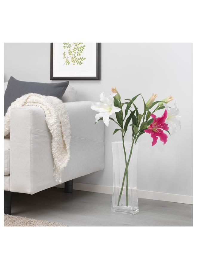 erorex Artificial flower, Lily/pink, 85 cm - Image 2