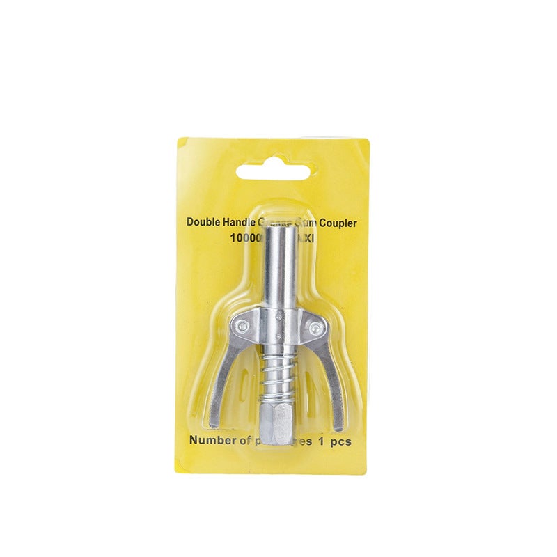 Lock Clamp Type Grease Nozzle Grease Gun Nozzle Head Manual Electric Pneumatic Grease Nozzle Coupler Flat Head Nozzle Accessories - Image 2