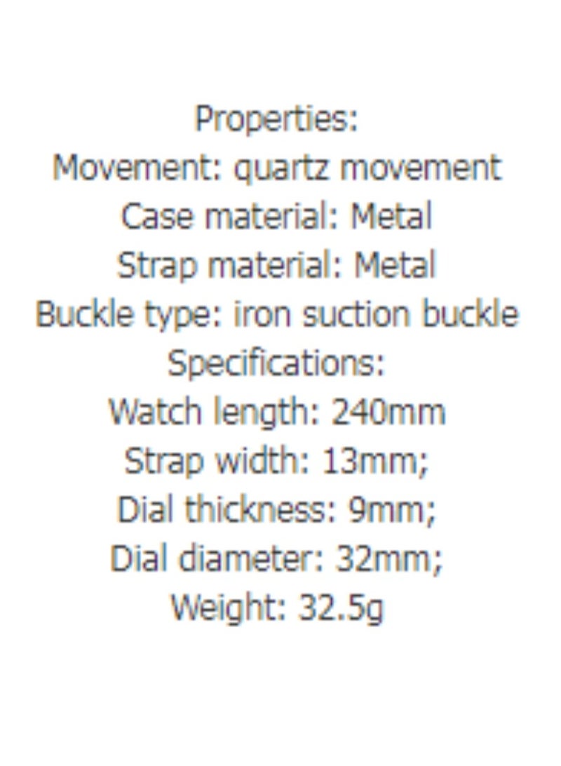 Fedi Women's Watch Diamond  Quartz Womens Watch Mesh Belt Wear Resistant Ladies Wrist Watches Nature Beauty  - Image 2