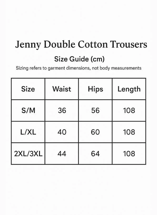 Just Nature Jenny Wide-leg Trousers with Side Slit
