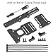 ZMHOBBY Carbon Fiber 110 LCG Chassis and Links Kit Capra Battery on Axle Servo Mount Chassis Brace Power Wagon Cab Body Mount BOA Servo Mount - Image 4