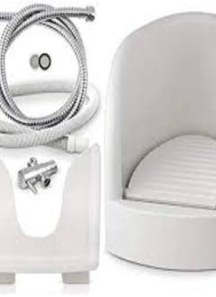 KNP KNP Bold Foot Washer in White is a practical and innovative device designed to provide an efficient and comfortable foot cleaning experience.  - Image 3