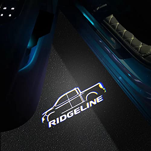 uunonaha 2Pcs Car Door LED Logo Projector Welcome Lamp Door Light Ridgeline Puddle Lights Kit Compatible with 20172021Ridgeline Accessories Ridgeline 02 - Image 3
