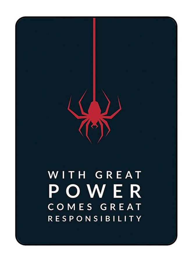Protective Case Cover For Samsung Galaxy Tab A9 Plus Great Power Comes Great Responsibility jpg
