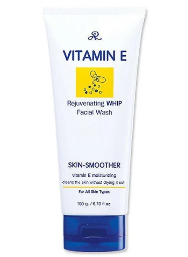 AR Vitamin E Rejuvenating WHIP Facial Wash 190g | Skin Smoother & Moisturizing Cleanser - Image 1