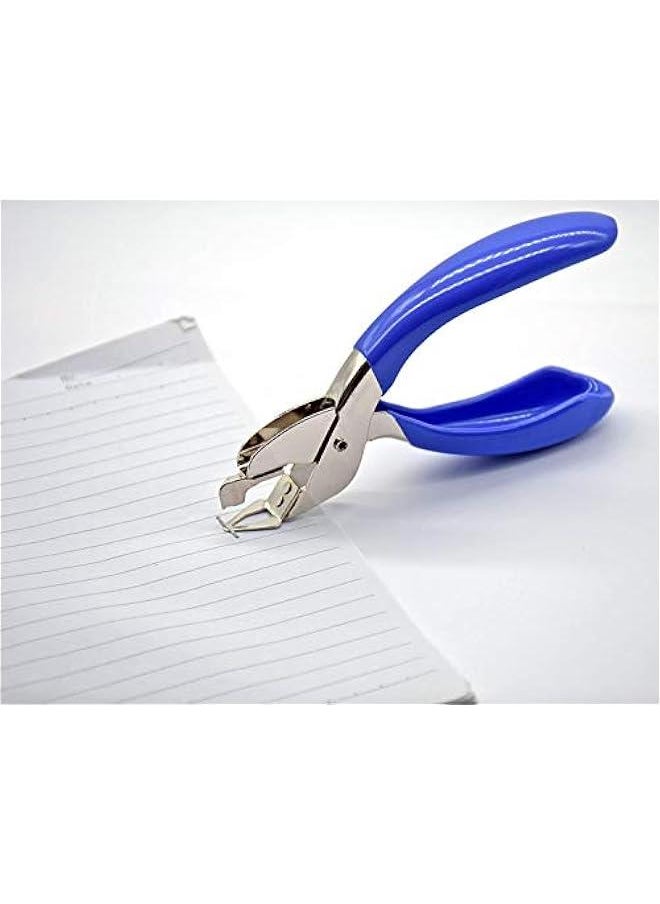 Generic - Dedicated Staple Remover, Staples Remover Tool for School Office Family' Paper Work, Efficient Staple Removing with Rubber Handle, 2 pcs (Pink) … - Image 1