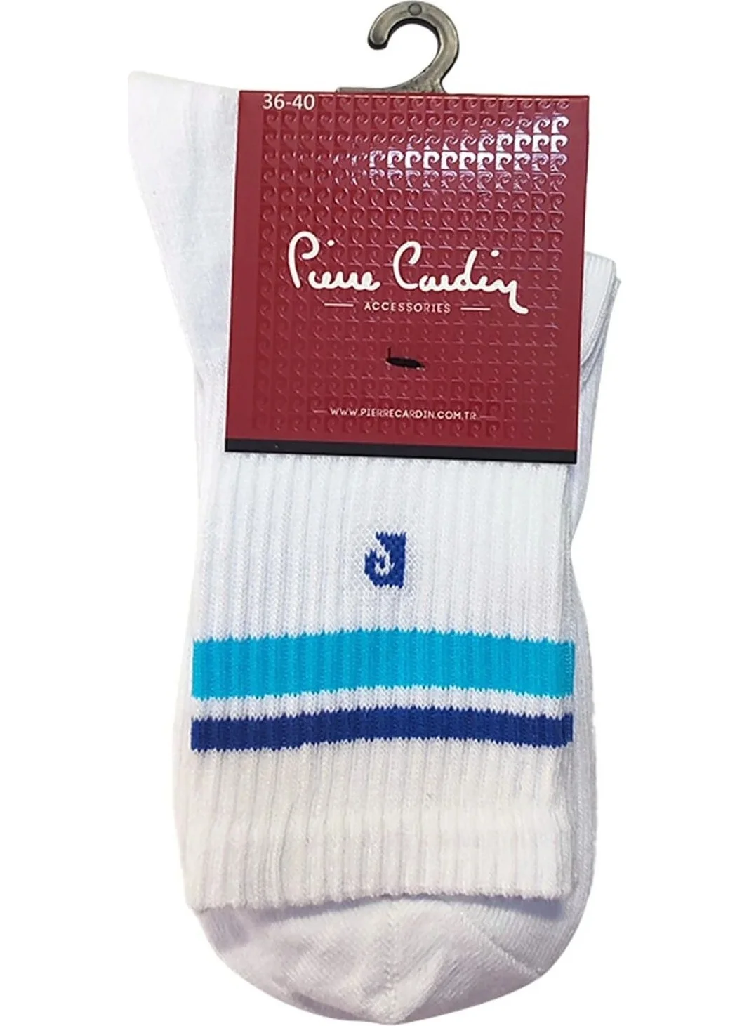 pierre cardin Men's Short Ankle Circle Tennis Socks 4502