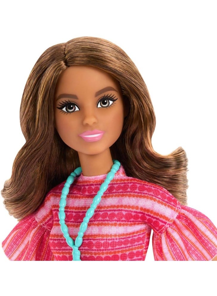 Barbie and Teresa Recipe for Friendship Teresa Fashion Doll Wearing Removable Signature Outfit with Accessories, Including Necklace - Image 2