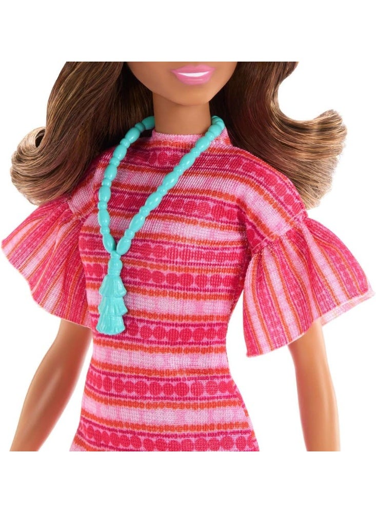 Barbie and Teresa Recipe for Friendship Teresa Fashion Doll Wearing Removable Signature Outfit with Accessories, Including Necklace - Image 5