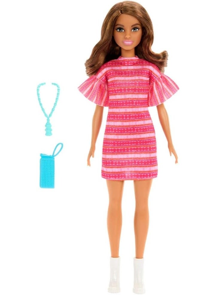 Barbie and Teresa Recipe for Friendship Teresa Fashion Doll Wearing Removable Signature Outfit with Accessories, Including Necklace - Image 4