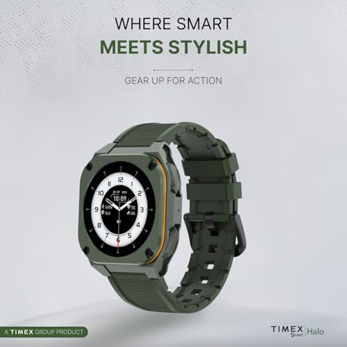 TIMEX ساعة ذكية TIMEX Smart Halo 1.32"(3.3cm) AMOLED مع مكالمات بلوتوث للجنسين - TWTXW1101T - Image 2