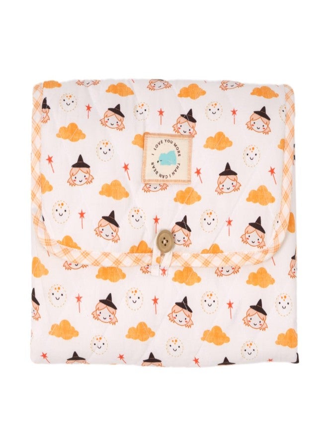 Tidy Sleep Portable Diaper Changing Mat/Pad for Newborns & Infants Baby 0-24 Months Light Weight, Portable, Water Proof (Whimsy Magic) - Image 1