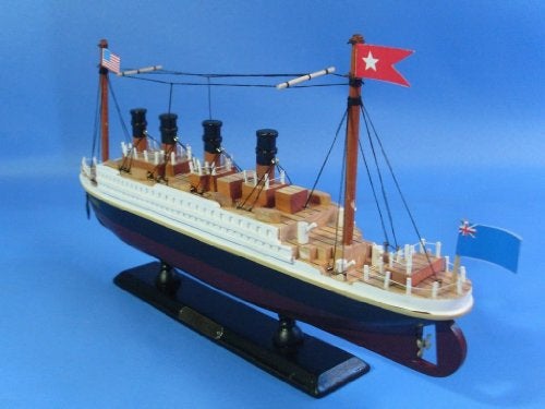Hampton Nautical RMS Titanic Cruise Ship, 14" , White - Image 3