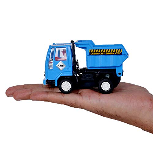 AmazHub CNG Dumper Truck|Pull Back Action Car Toy|Miniature Toy Pull Back car for 3 Years (Multi Color) - Image 5