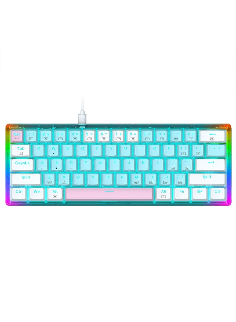 E-YOOSO Z-11T 61 keys RGB Mechanical Gaming Keyboard Red Switch - Image 1