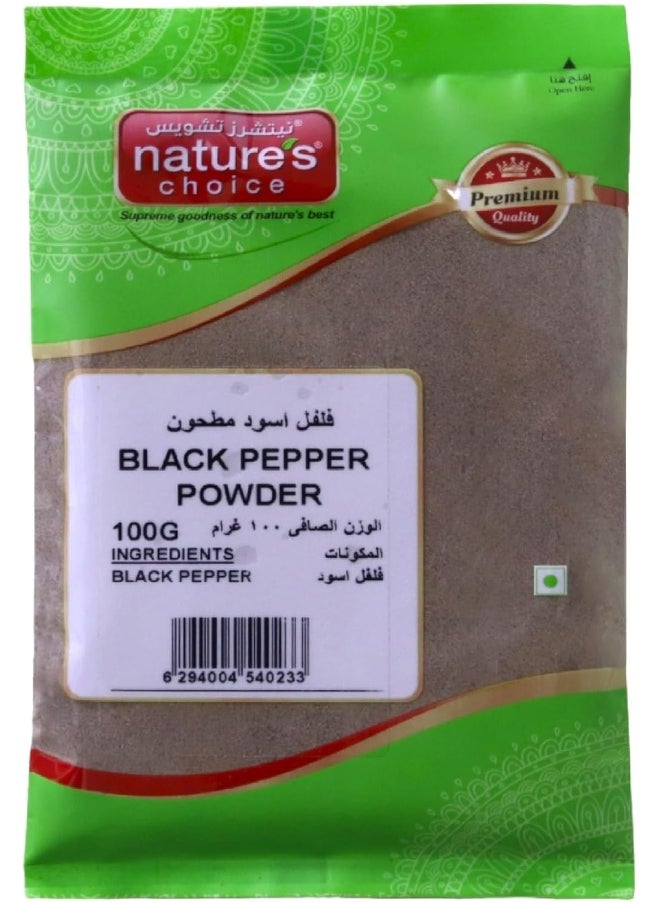 Nature's Choice Natures Choice Black Pepper Powder 100 gm  - Image 1